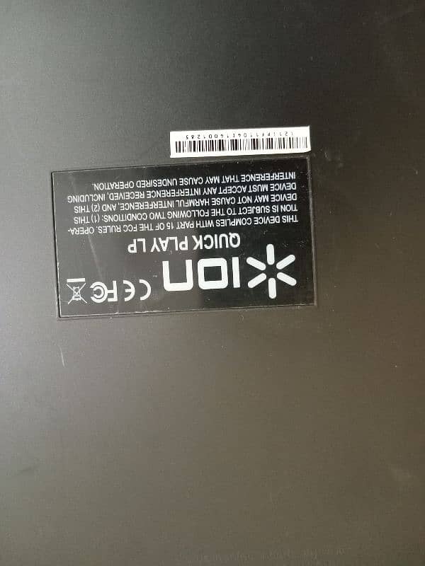 ION Records Player with Digital Remote Controled Insignia Speakers 10