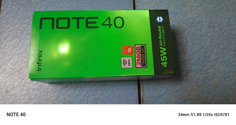 infinix note 40 16/256 0