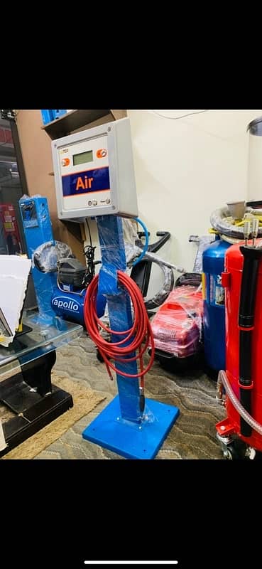 6.5 Ton Jack Machine | Car Wash Equipments |  Vacuumed Compressor 12