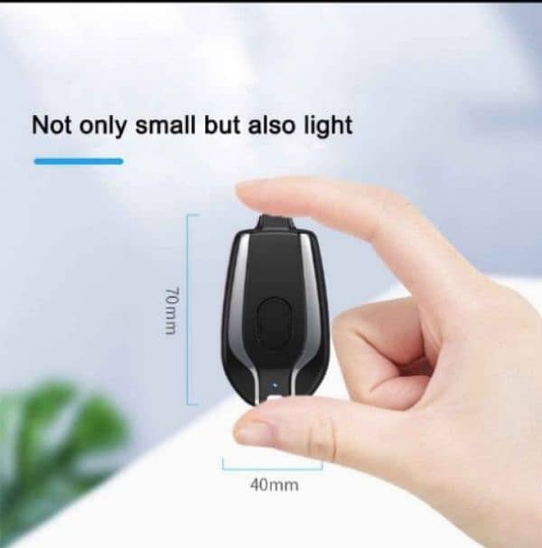 Pini Portable Keychain Phone Charger Or Power Bank 8