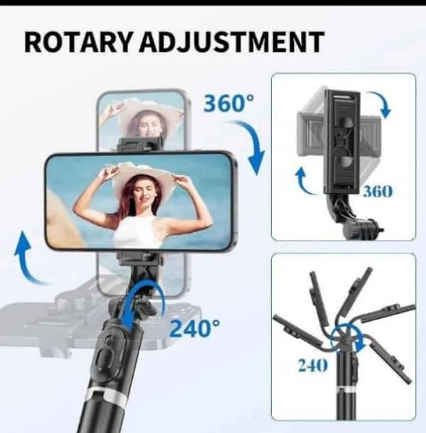 Premium Black Selfie Stick Perfect For Every Occasion 8