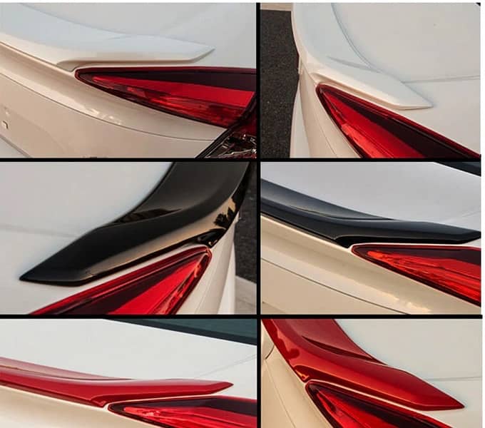Honda Civic X Trunk Lip Spoiler ABS Plastic 2016 - 2021 0