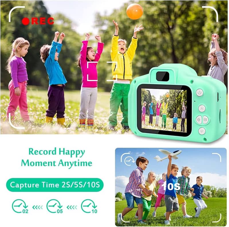Digital Cameras Rechargeable lithium battery Shockproof 1080P Video 0