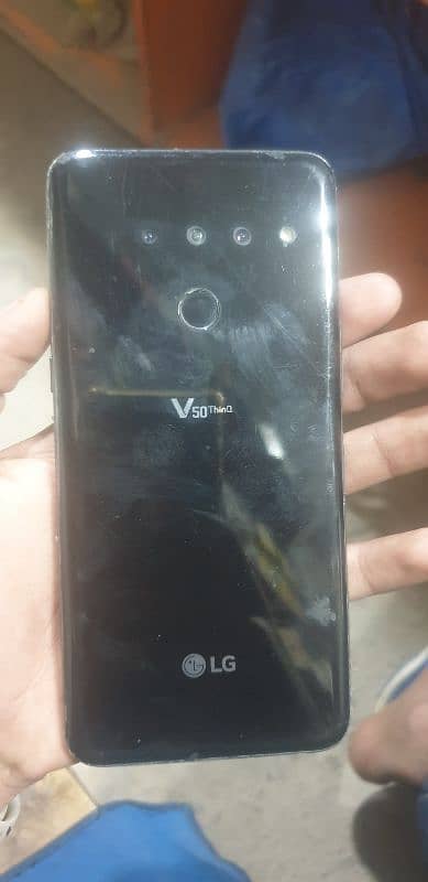 lg v50 6gb 128rom pacht sim working games run perfect 2