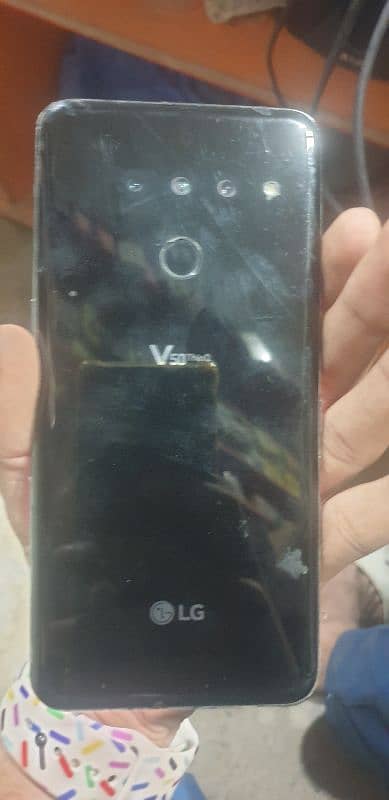 lg v50 6gb 128rom pacht sim working games run perfect 7