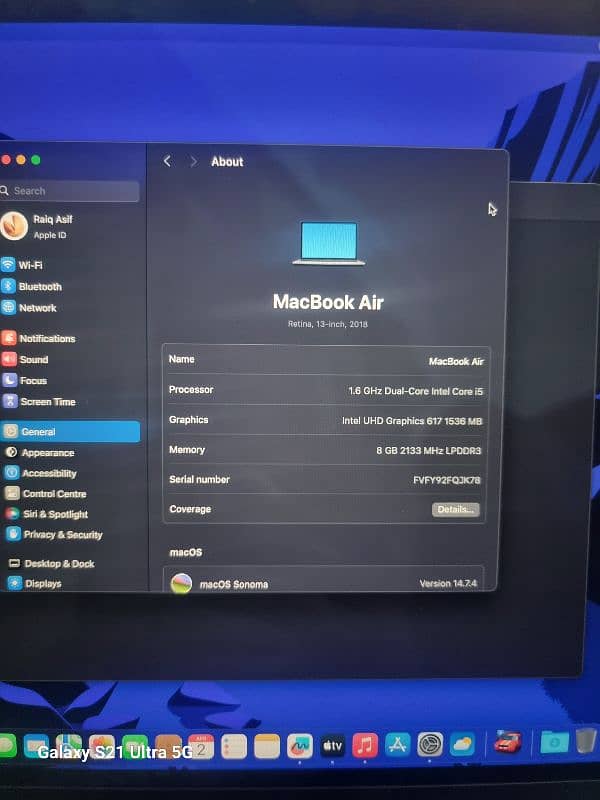 MACBOOK AIR 2018 256GB 2
