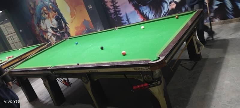 Snooker table wiraka 6 + 12 2