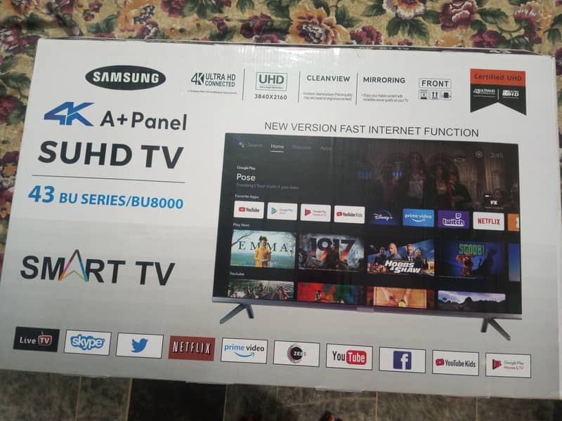 Samsung brand new tv 4 k UHD 2