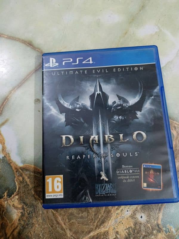 Diablo Brand new disk once used 1