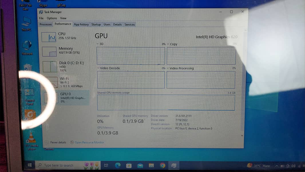 Dell Vostro 3468 Intel Core i7 7th Generation 8/160 Graphic Card 4gb 2