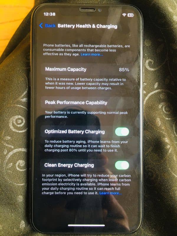 iPhone X , Non Pta , 256 Gb , Baterry Health 85% 10