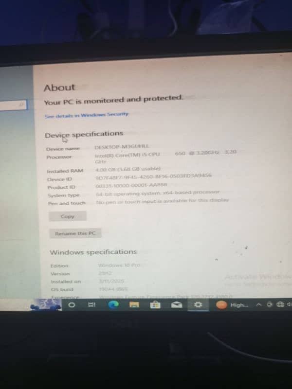 Dell Core i5 9