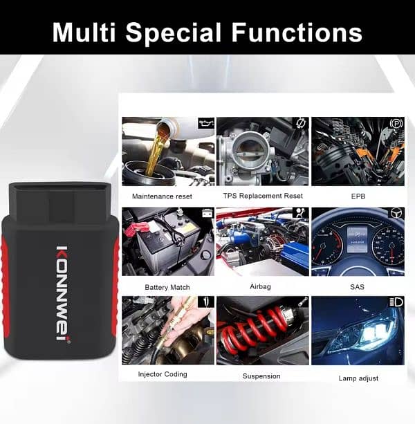 KONNWEI KDIAG MINI OBD2 Car Diagnostic Tool Lifetime Free Update 3