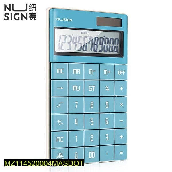Durable desktop calculator 0