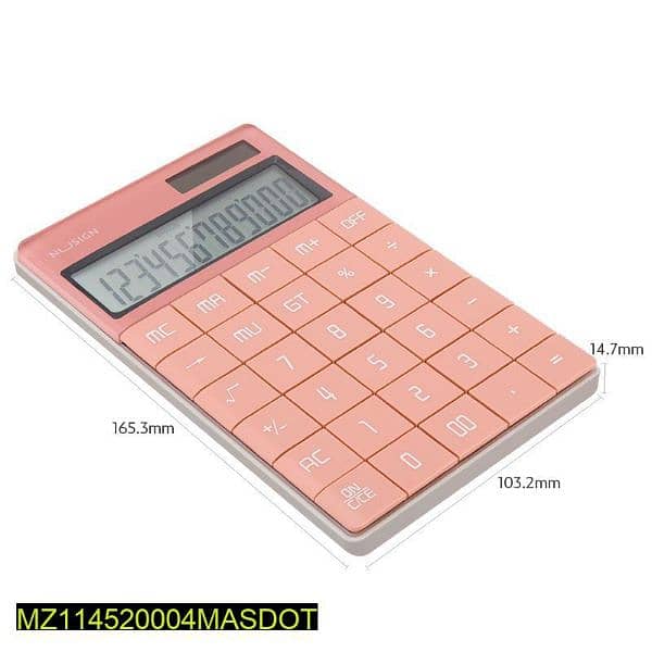 Durable desktop calculator 3