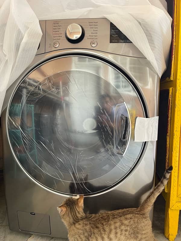 LG 20kg / 12kg brand new front load washing machine 0