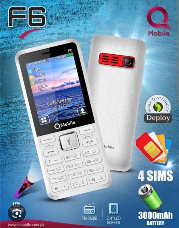 keypad q mobile 4 sim mobile 2