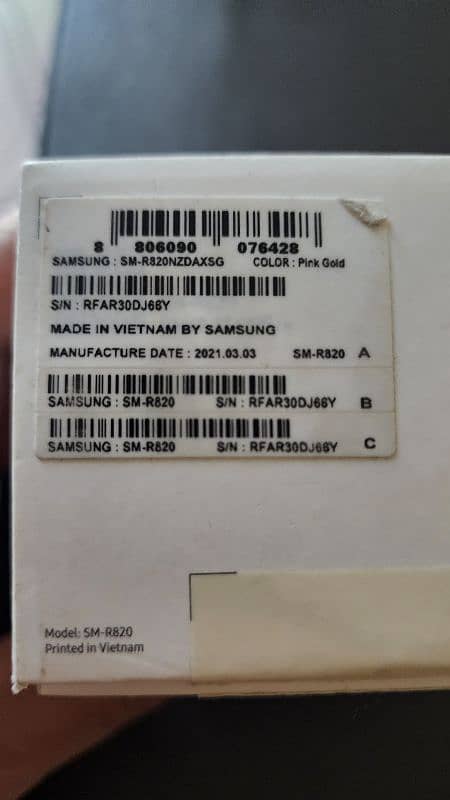 Samsung Galazy Active 2 44MM Pink Gold Color 9
