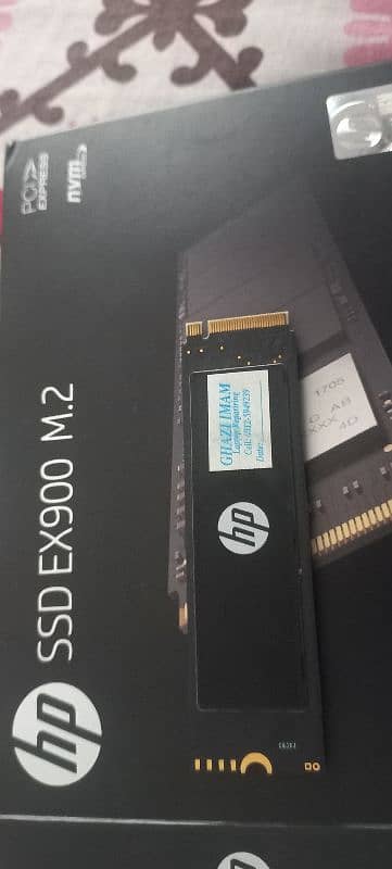 HP NVME SSD 250 GB EX900 M2 Genuine FOR SALE WITH BOX EXCELLENT CONDIT 3