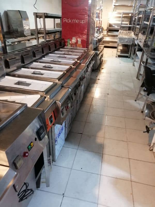 Fryer Gasro conveyor oven fast food complate machinery 5