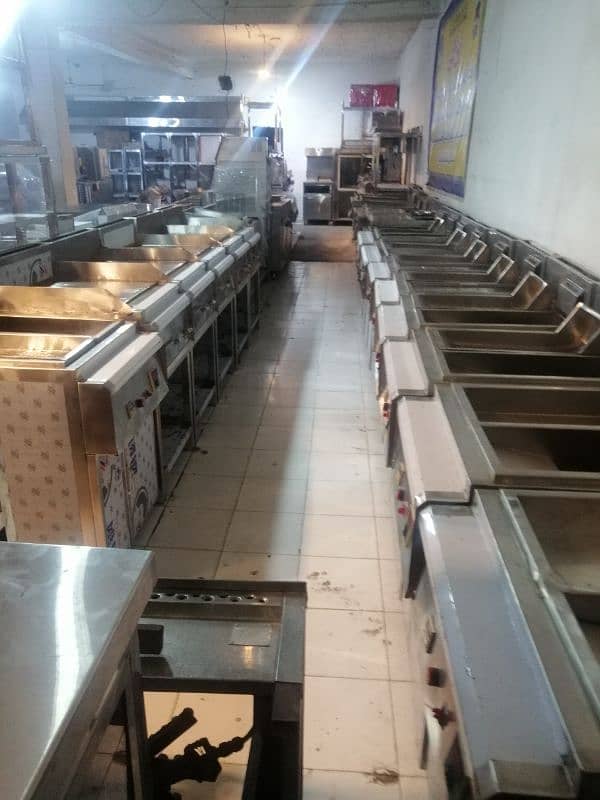Fryer Gasro conveyor oven fast food complate machinery 7