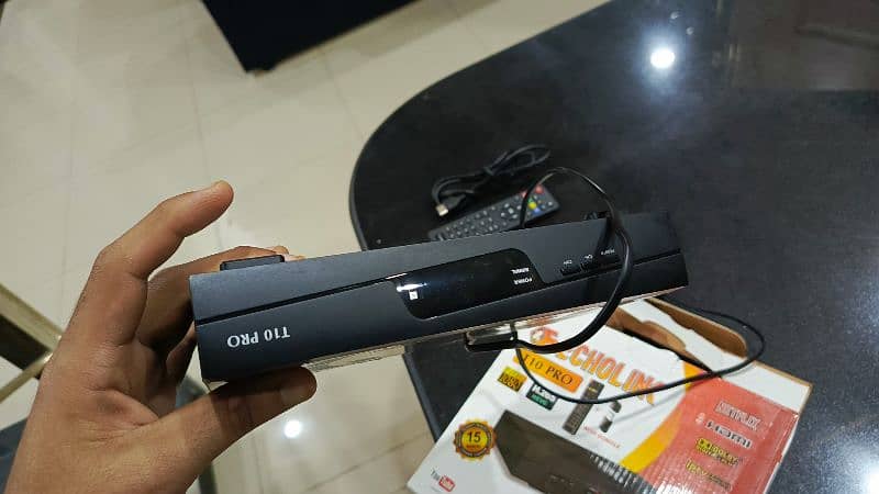 New Condation Dish  Echolink T10 PRO  receiver sale Only one Month Use 4