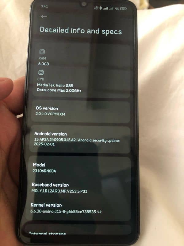 Xiaomi Redmi 13c 6/128 full box accessories 5