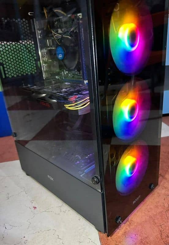 Urgent Sale Gaming PC , rx 580 with i5 3.40ghz, 1