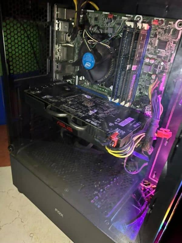 Urgent Sale Gaming PC , rx 580 with i5 3.40ghz, 5