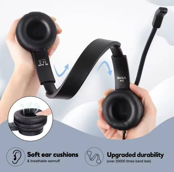 Eksa telecom h12 headset 4