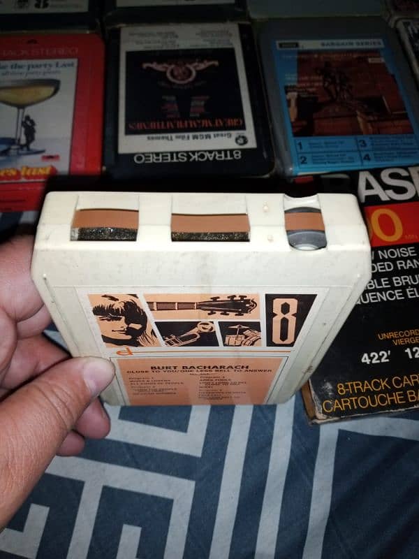 8 track audio cassettes 0