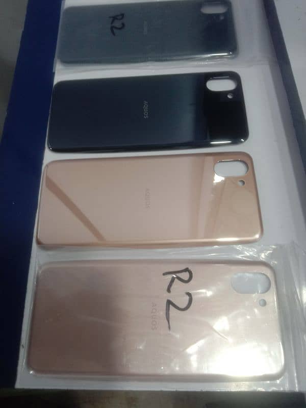 Aquos R2 | R3 Touch | R5 Penal Screen | Back Glass & Battery Original 9