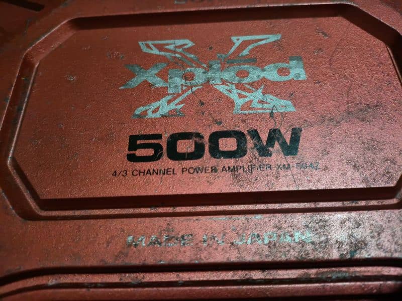 Sony Xplod Amplifier 500 watt 2