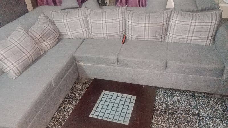 L SHAPE SOFA 2