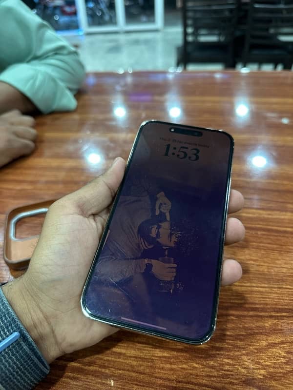 apple i phone 14 promax sim active jv mint condition 256jb 5