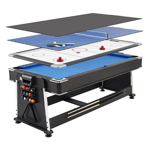 Table Tennis Carrom Football Soccer Foosball Pool Billiard Snooker Rod 17