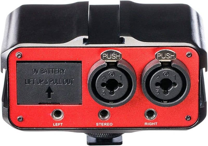SARAMONIC On Camera Two-Channel Audio Mixer With Phantom Power 4