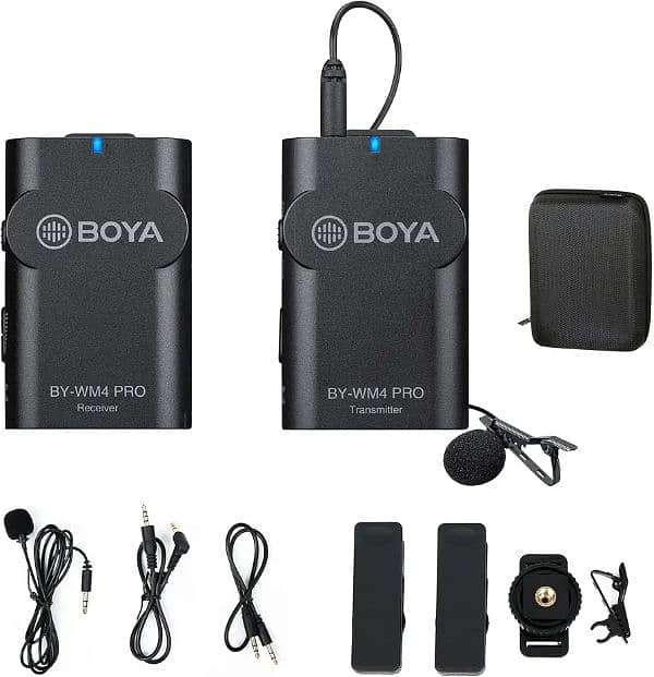 BOYA *BY-WM4 PRO* And *BY-WM4 PRO-K2* PREMIUM MICROPHONES KITS 1