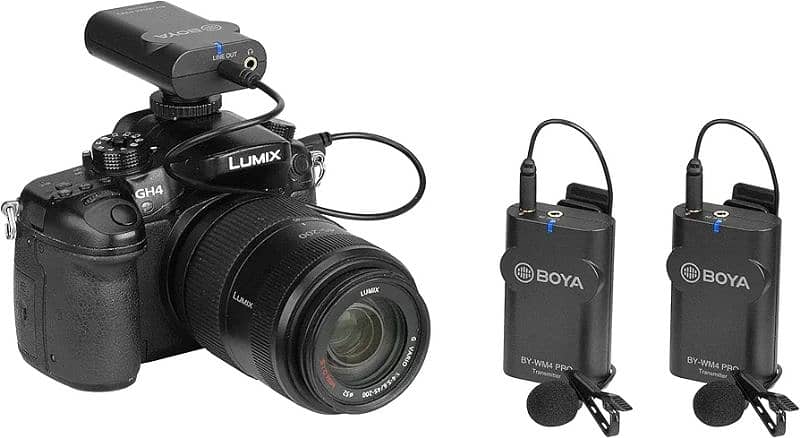 BOYA *BY-WM4 PRO* And *BY-WM4 PRO-K2* PREMIUM MICROPHONES KITS 3