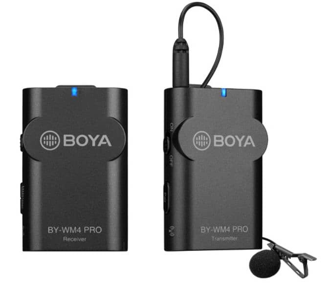 BOYA *BY-WM4 PRO* And *BY-WM4 PRO-K2* PREMIUM MICROPHONES KITS 4