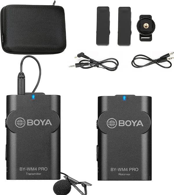 BOYA *BY-WM4 PRO* And *BY-WM4 PRO-K2* PREMIUM MICROPHONES KITS 7