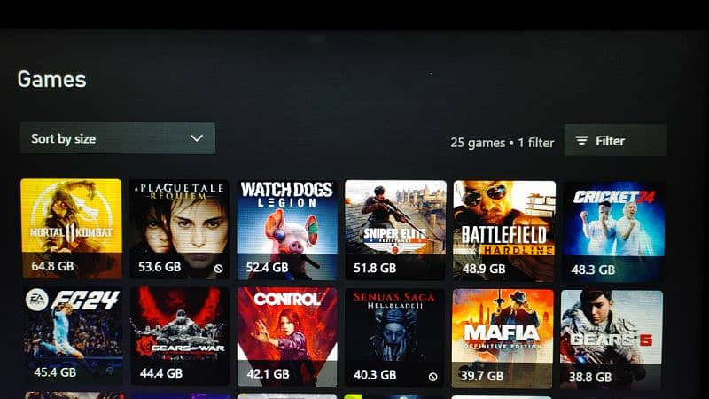 installation games xbox all consoles series x/s xbox one and ones 7