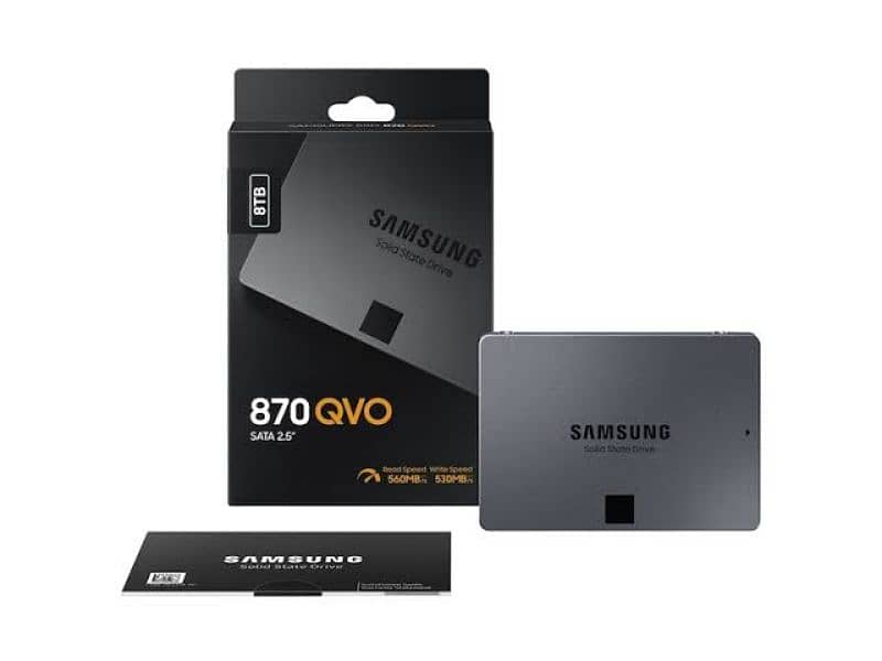 SAMSUNG 870 QVO, 8TB 2.5inch SSD DRIVE 1