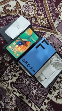 Oppo F19 with Box Original Charger