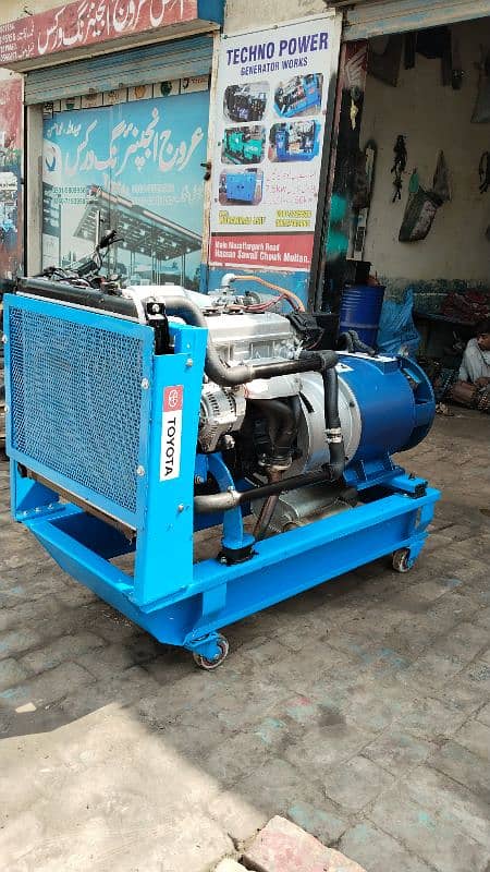 generator 15kva petrol and gas 5