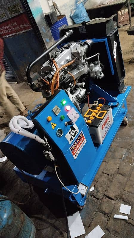 generator 15kva petrol and gas 10