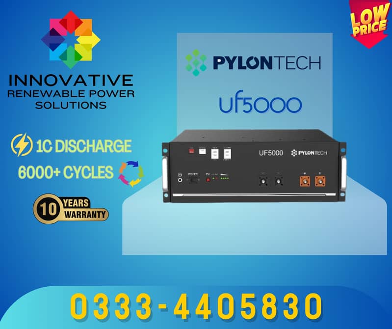 Dyness DL5.0 Lithium Battery 51.2V 100ah With WIFI 1