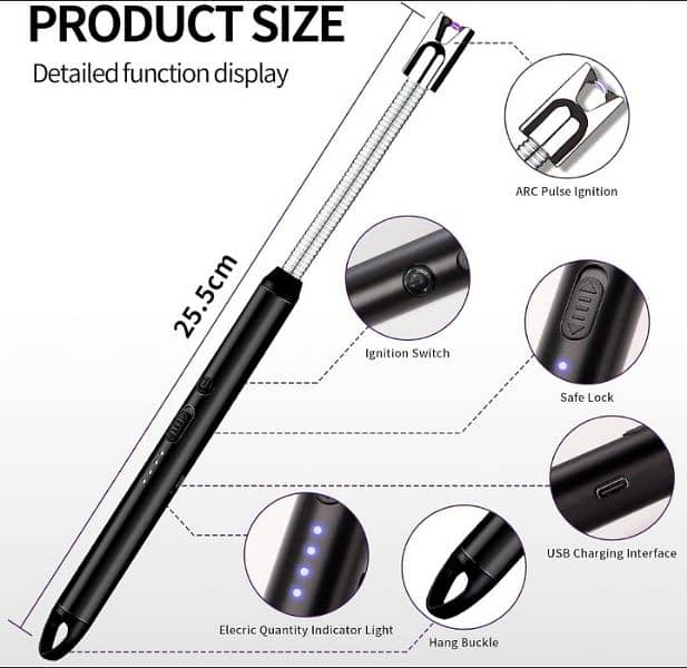 Electric kitchen lighter Rechargeable device 0