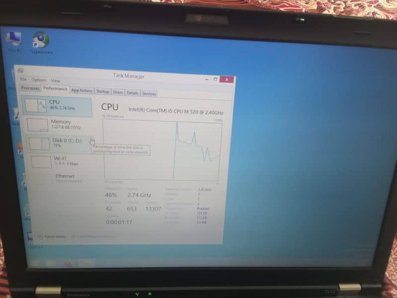 Lenovo Thinkpad t410 laptop for Sale 6