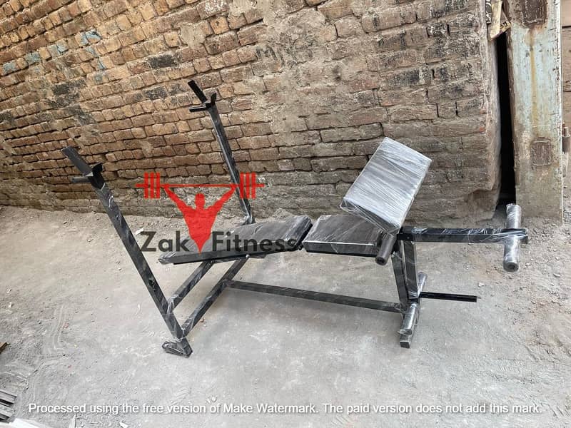 Multi Position Bench Press|Crunches Leg Thigh Exercises Table | 1